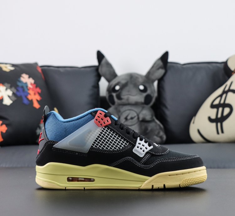 Union X Nike Air Jordan 4 Retro off Noir Dc9533-001