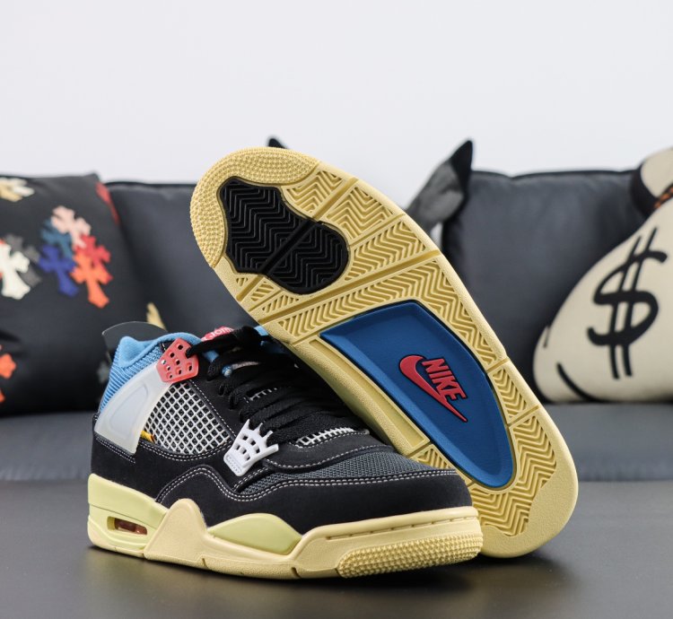 Union X Nike Air Jordan 4 Retro off Noir Dc9533-001