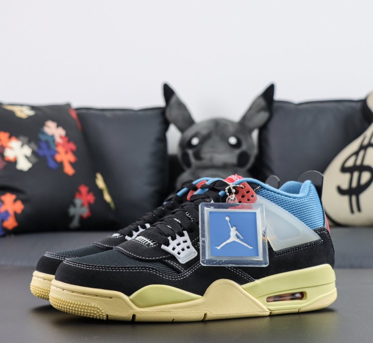 Union X Nike Air Jordan 4 Retro off Noir Dc9533-001