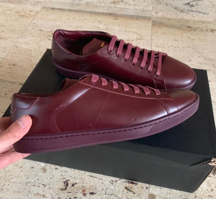 Sl01 Low Top Sneakers In Rouge Legion