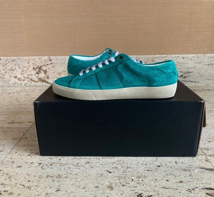 Sl06 Low Top Sneakers In Vert Orient