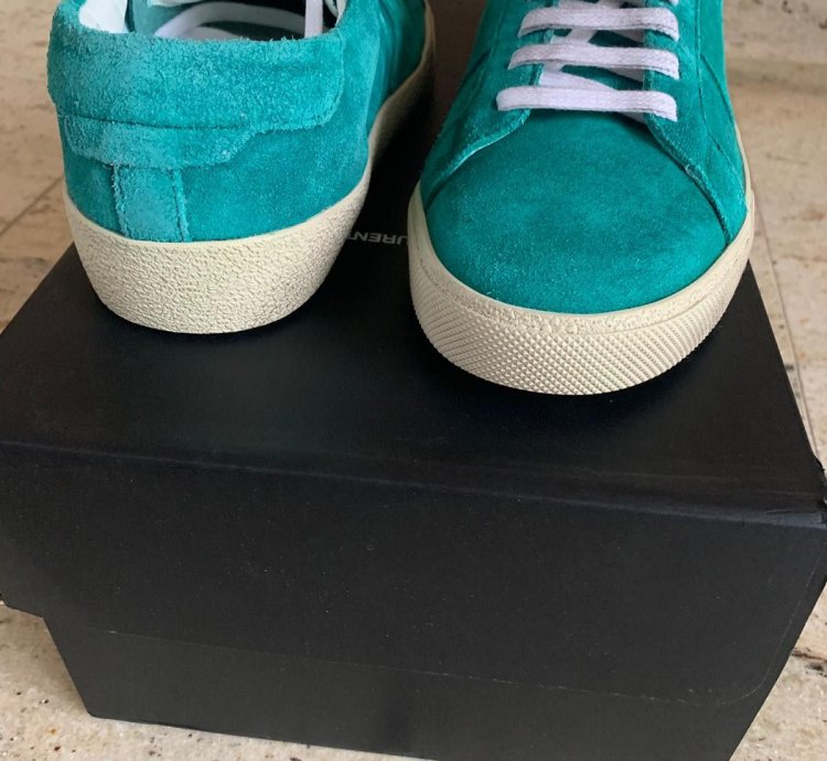 Sl06 Low Top Sneakers In Vert Orient