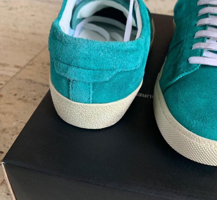 Sl06 Low Top Sneakers In Vert Orient