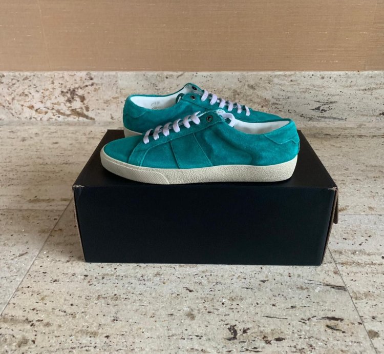 Sl06 Low Top Sneakers In Vert Orient