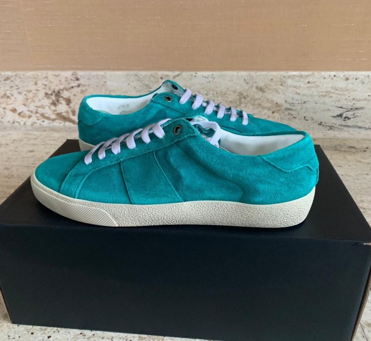 Sl06 Low Top Sneakers In Vert Orient