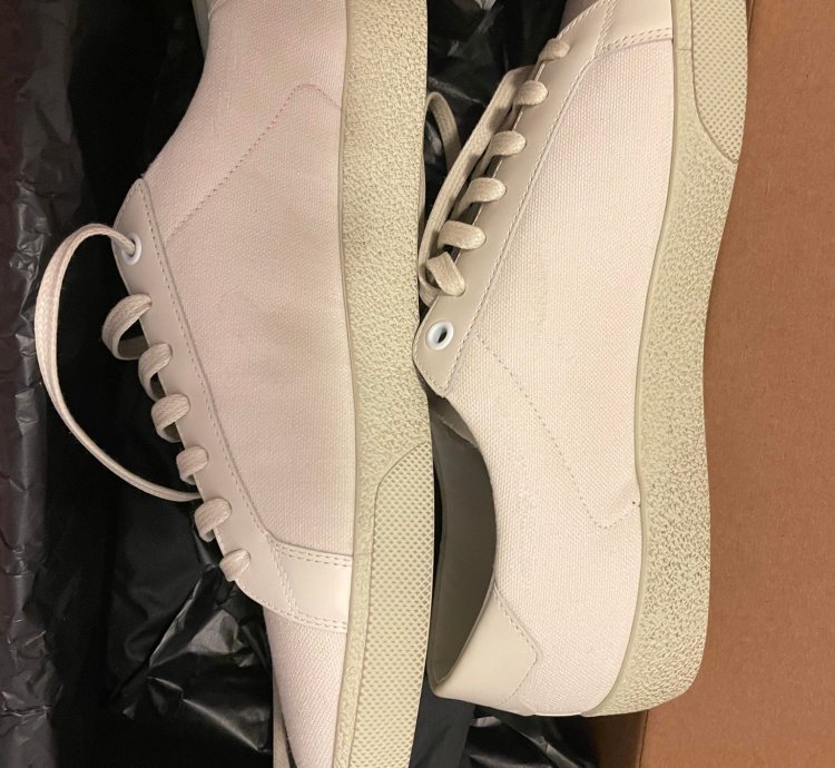 Slp Court Classic Sl-06 Embroidered Canvas Sneakers