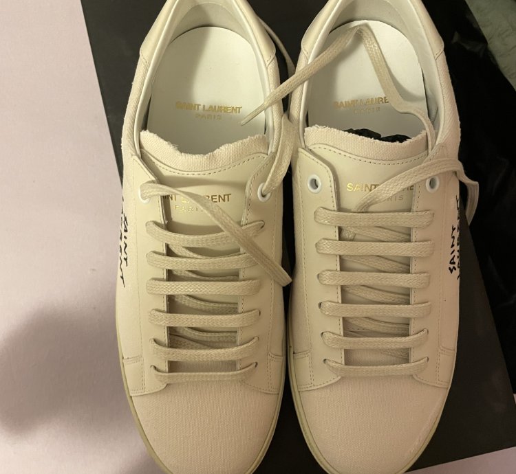 Slp Court Classic Sl-06 Embroidered Canvas Sneakers