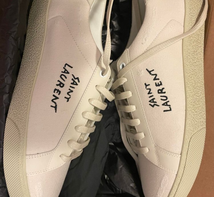 Slp Court Classic Sl-06 Embroidered Canvas Sneakers