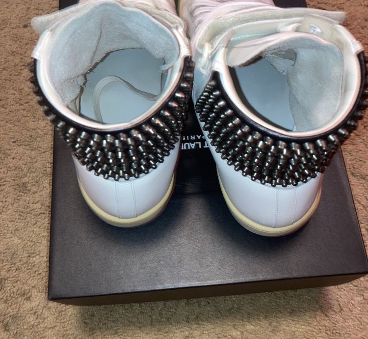 Studded Hi-top Sneakers