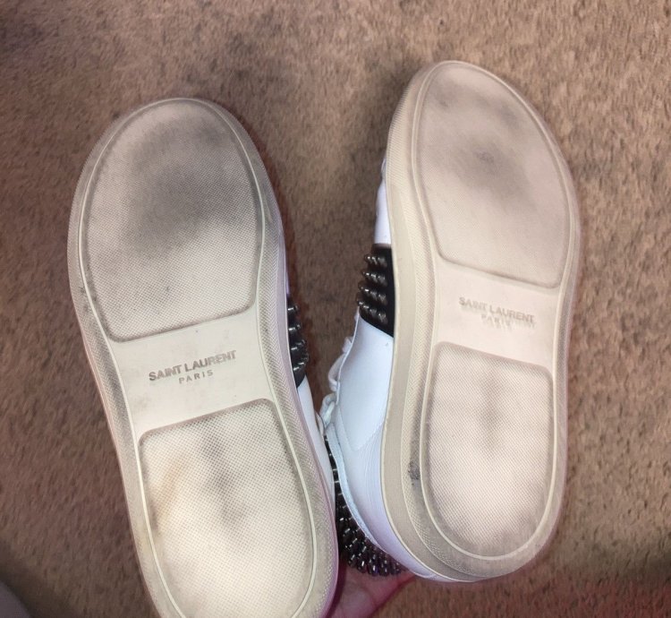 Studded Hi-top Sneakers