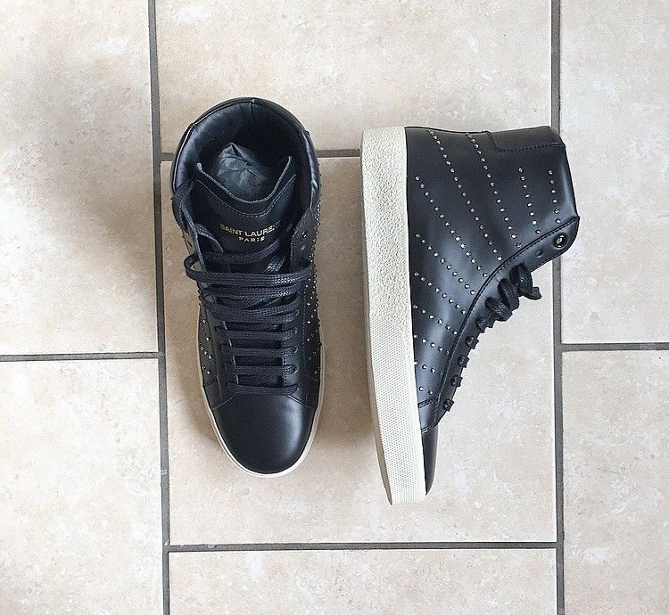 Studded Sneakers Rrp 710 Brand New