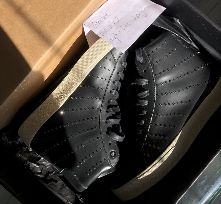 Studded Sneakers Rrp 710 Brand New