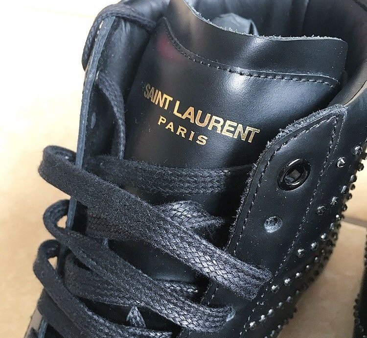 Studded Sneakers Rrp 710 Brand New