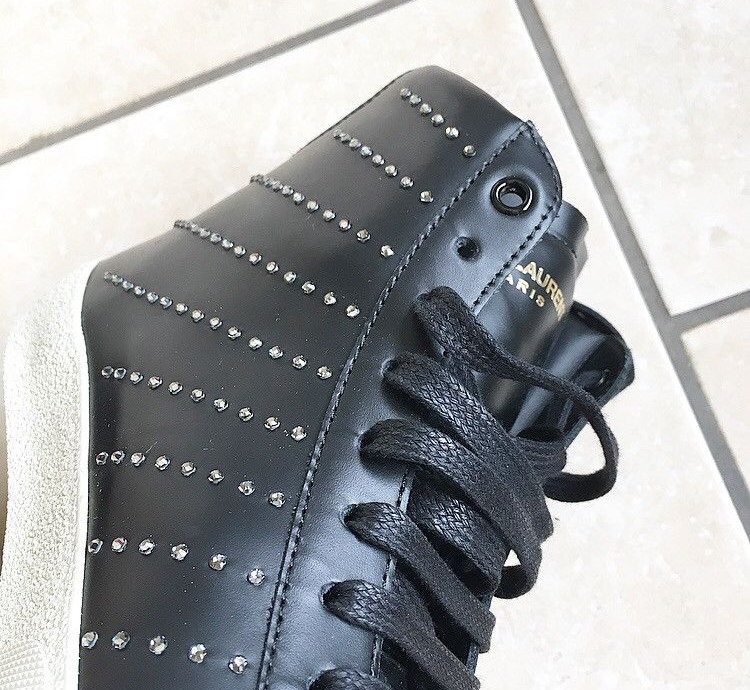 Studded Sneakers Rrp 710 Brand New