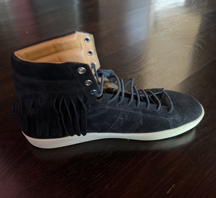 Suede Black Boots