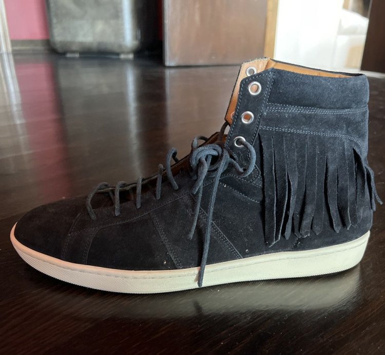 Suede Black Boots