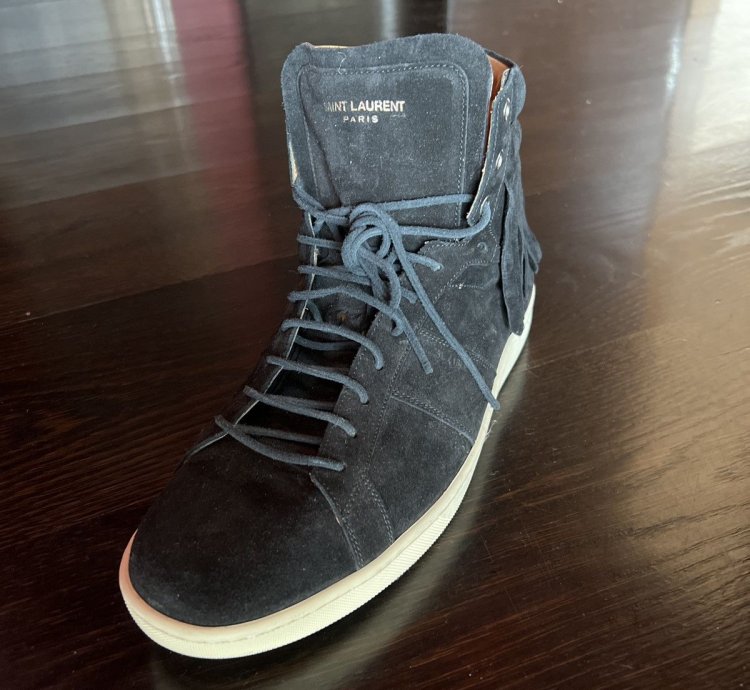 Suede Black Boots