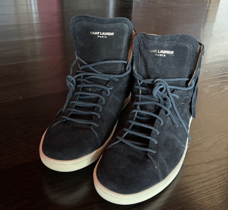 Suede Black Boots