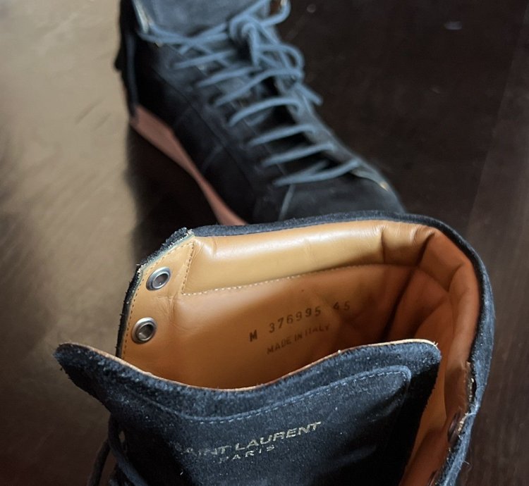 Suede Black Boots