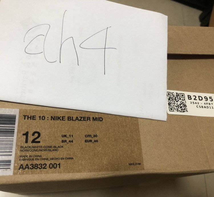 The Ten Nike Off-white Blazer Mid