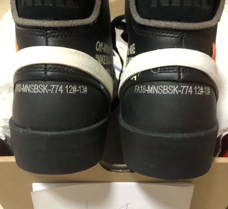 The Ten Nike Off-white Blazer Mid