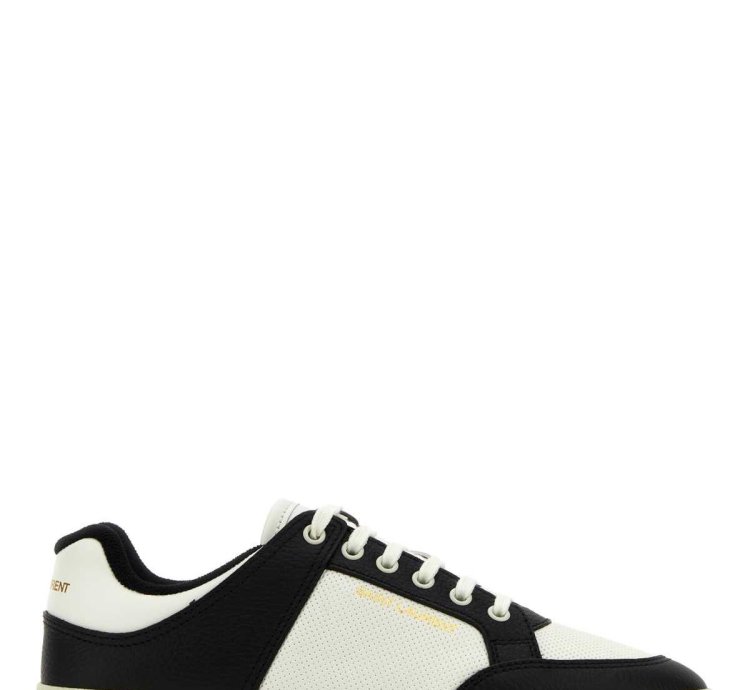 Two-tone Leather Sl 61 Sneakers