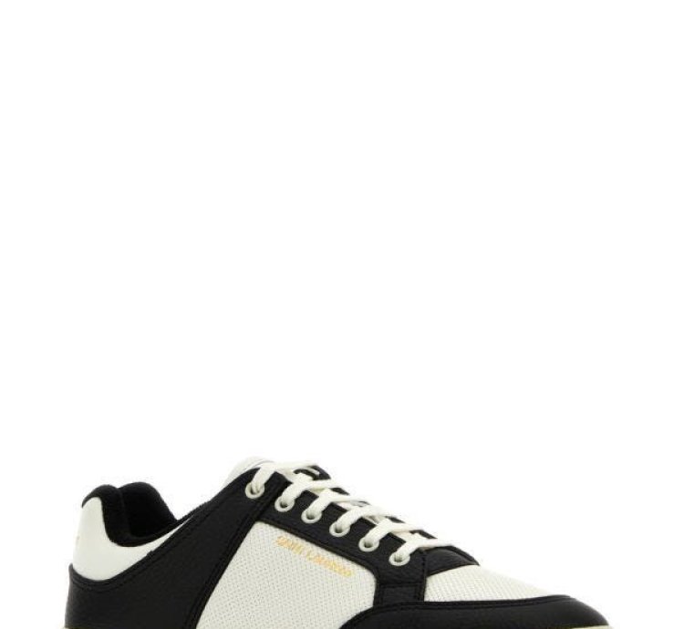 Two-tone Leather Sl 61 Sneakers