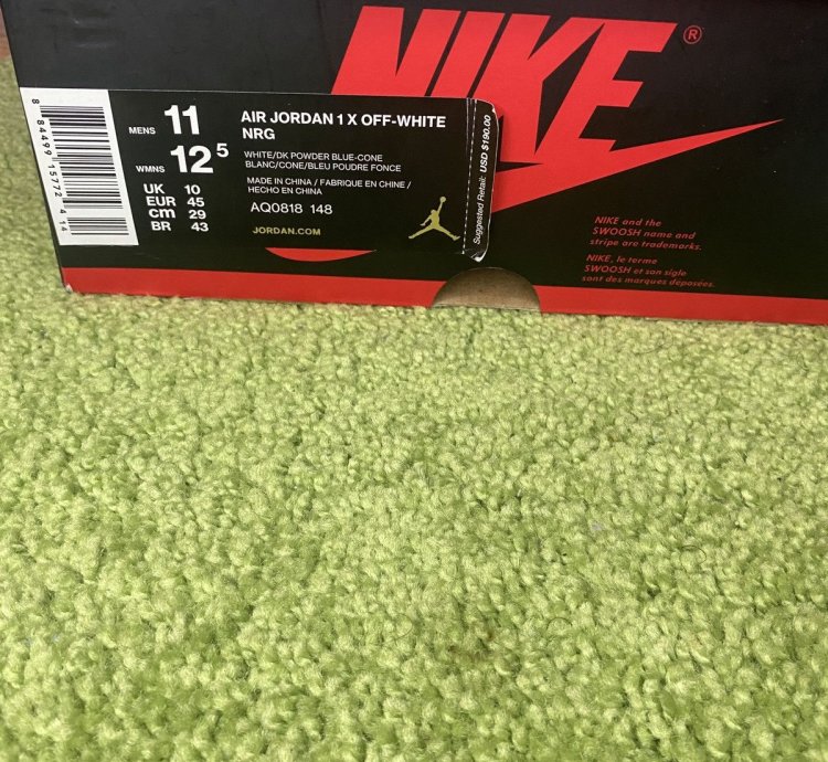 Virgil Abloh Off-white Jordan 1