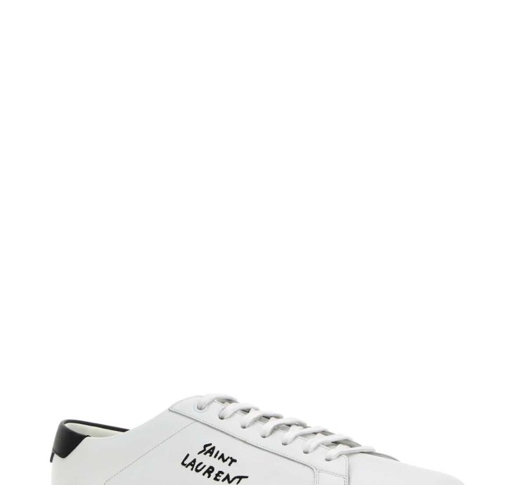 White Leather Court Sl 06 Sneakers