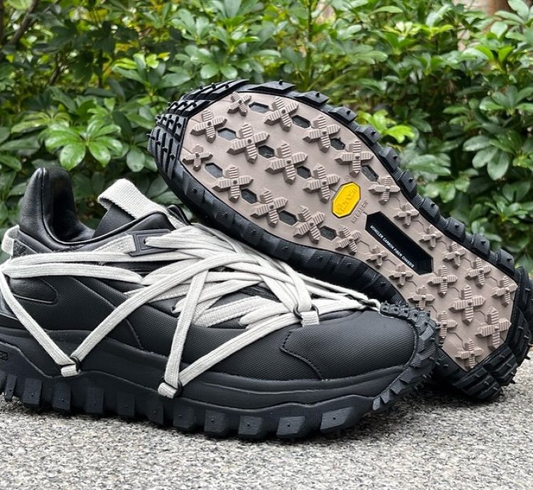 Rick Owens X Moncler Trailgrip Megalace Black