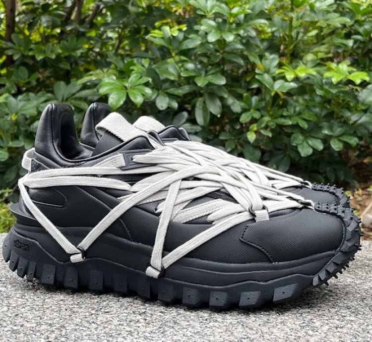 Rick Owens X Moncler Trailgrip Megalace Black