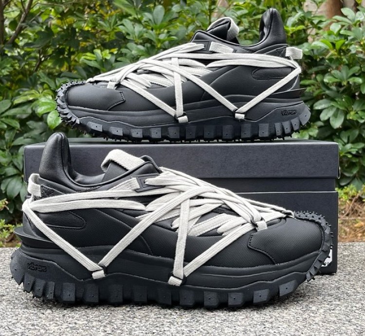 Rick Owens X Moncler Trailgrip Megalace Black