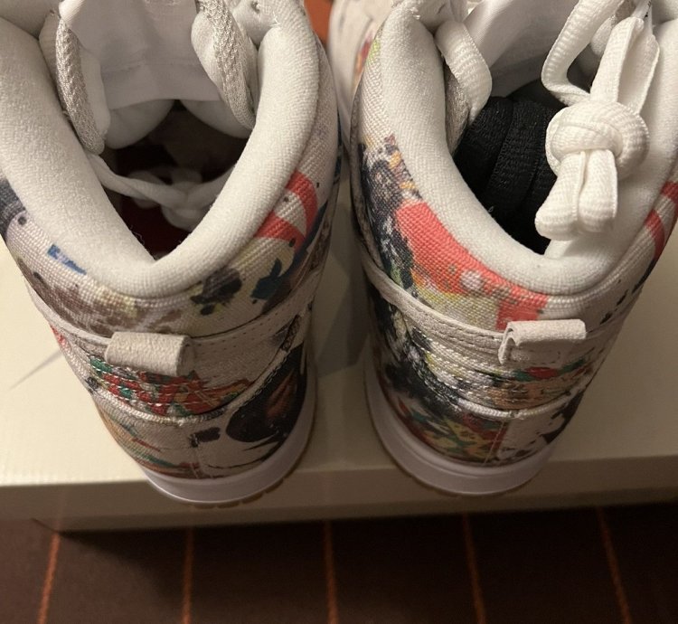 final Price Drop Supreme Nike Sb Rammellzee Dunk High