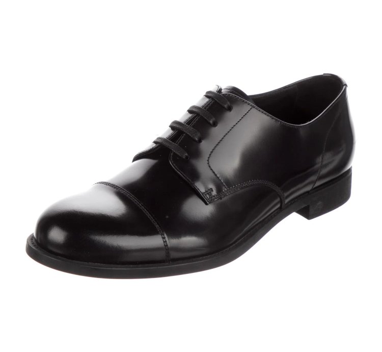 new Prada Lace-up Derby Shoes Black