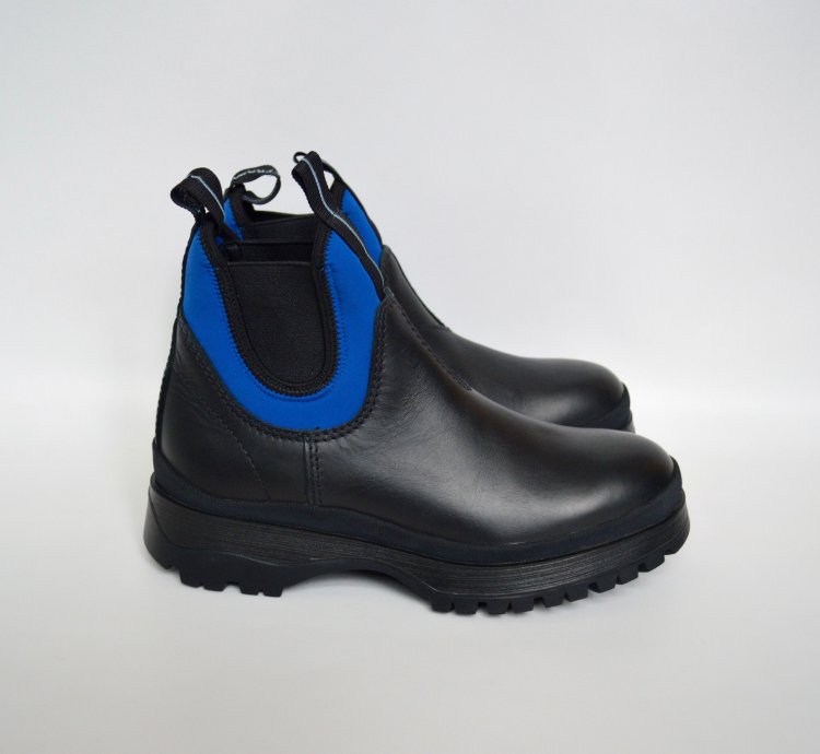 18 Black Royal Blue Brixxen Boots