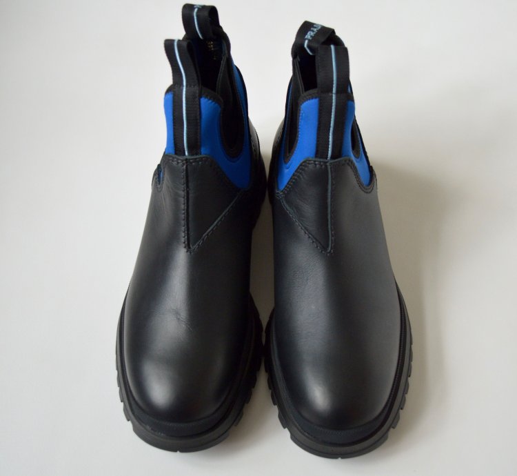 18 Black Royal Blue Brixxen Boots