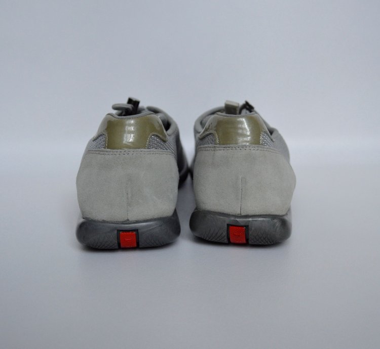 1999 Gray Bunjee Lace Sneakers