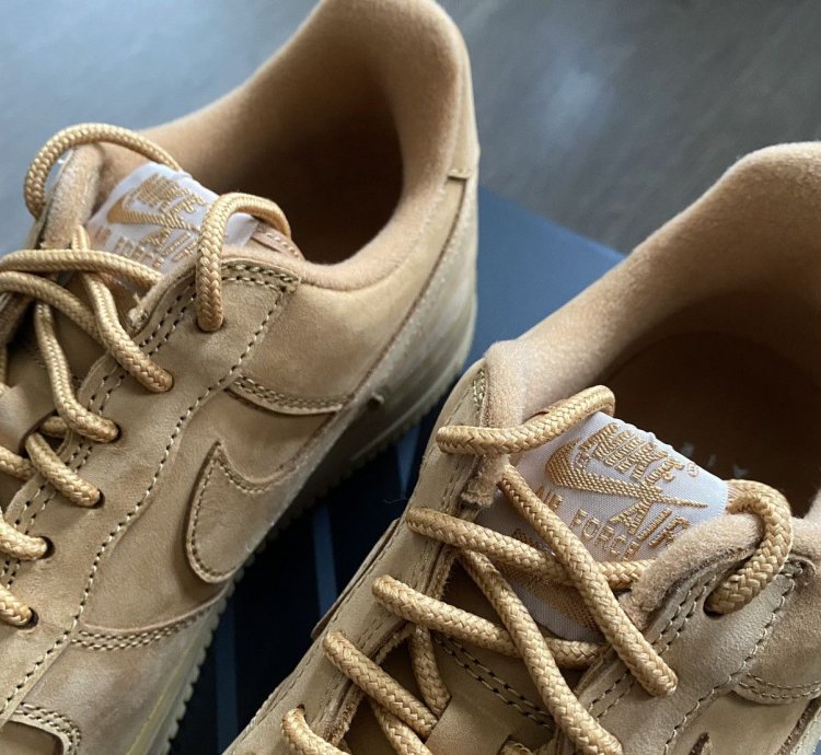 2021 Nike Supreme Wheat Air Force 1 Sz 8