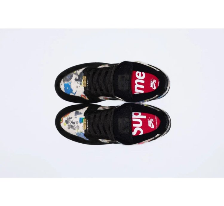 2023 Supreme Nike Sb Dunk Hi Rammellzee Cream 9 5