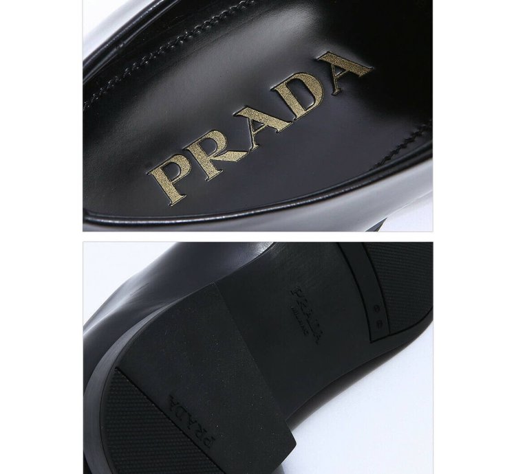 2ec124 Dark Navy Blue Polished Leather Logo Oxfords 10