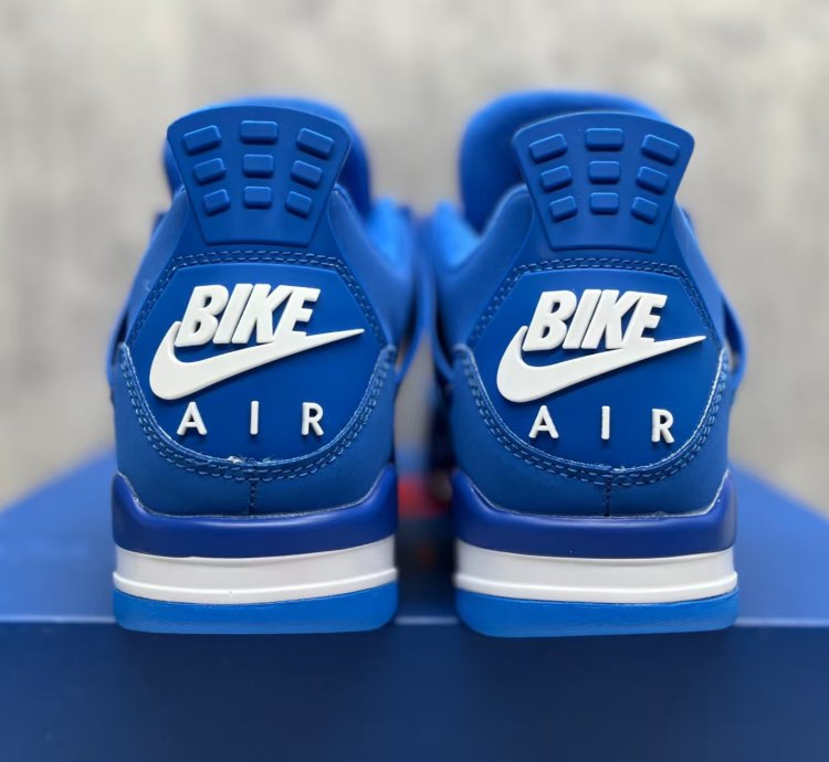 Nigel Sylvester X Jordan 4 Bike Air Blue
