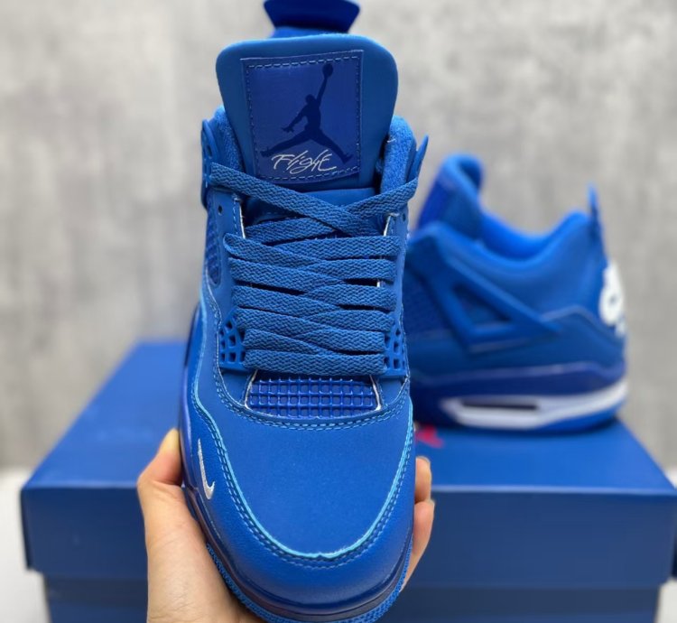 Nigel Sylvester X Jordan 4 Bike Air Blue
