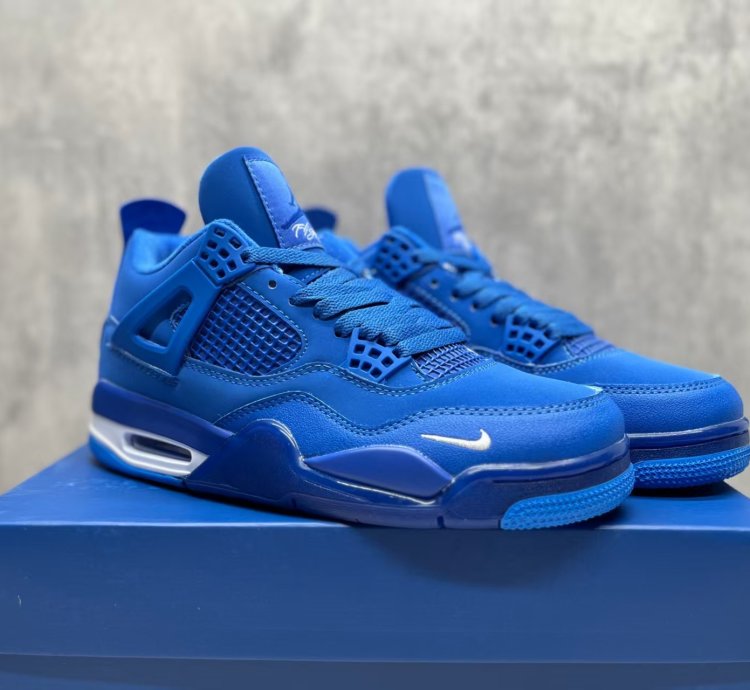 Nigel Sylvester X Jordan 4 Bike Air Blue