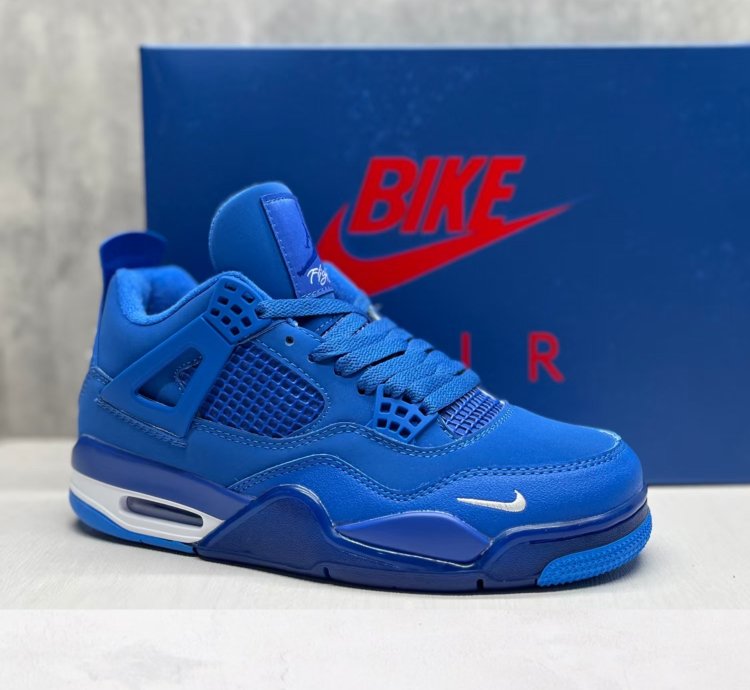 Nigel Sylvester X Jordan 4 Bike Air Blue