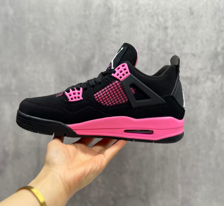 Nike Air Jordan 4 Pink Neon Thunder In 2025