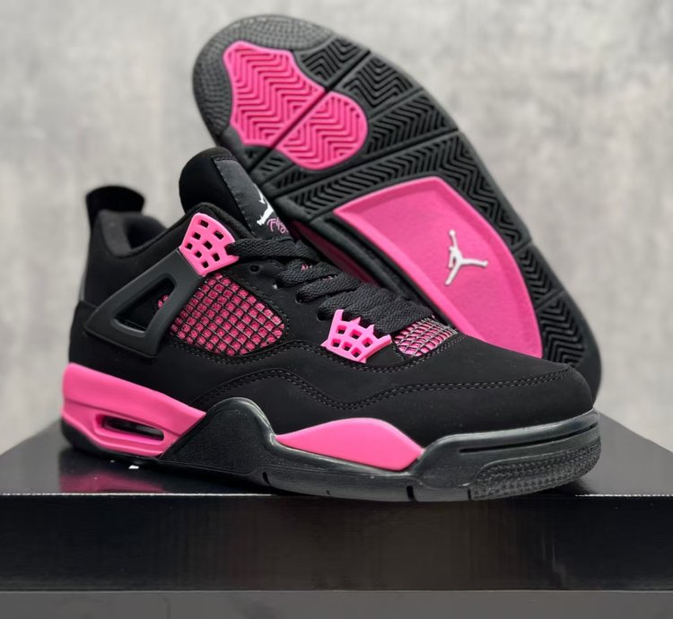Nike Air Jordan 4 Pink Neon Thunder In 2025