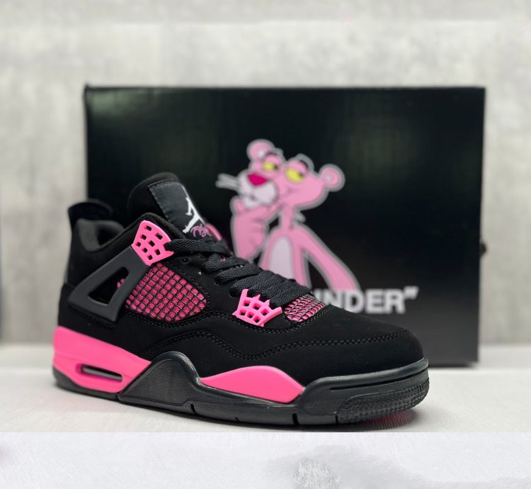Nike Air Jordan 4 Pink Neon Thunder In 2025
