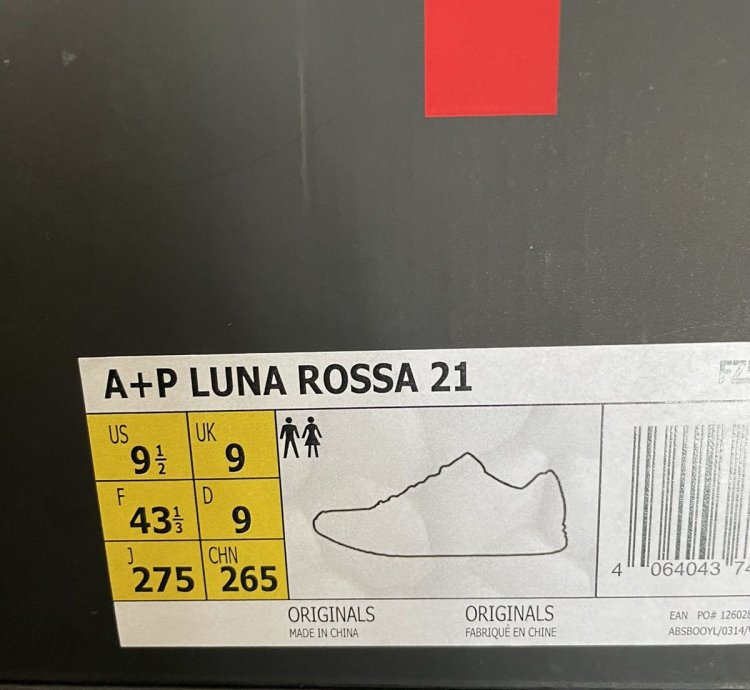 Adidas Luna Rossa 21 Prada White