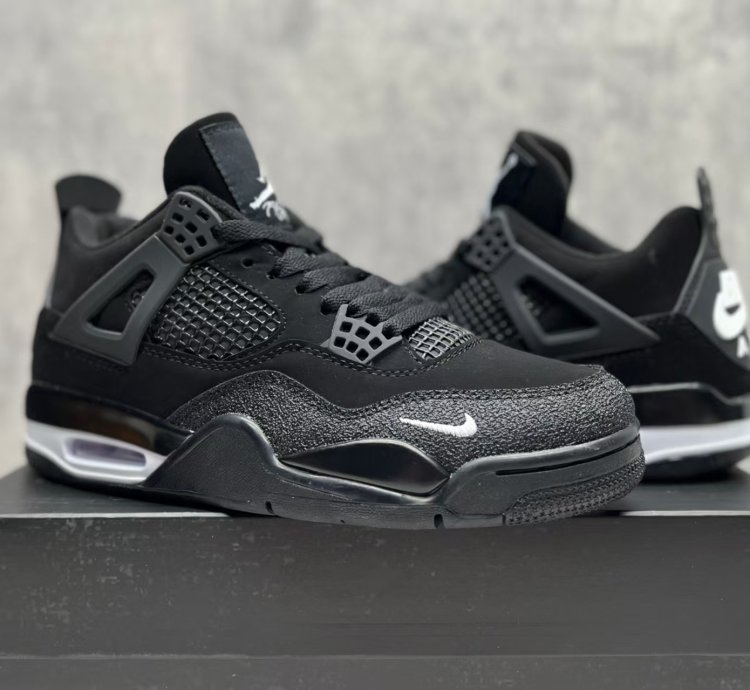 Nigel Sylvester - Jordan 4 Black White