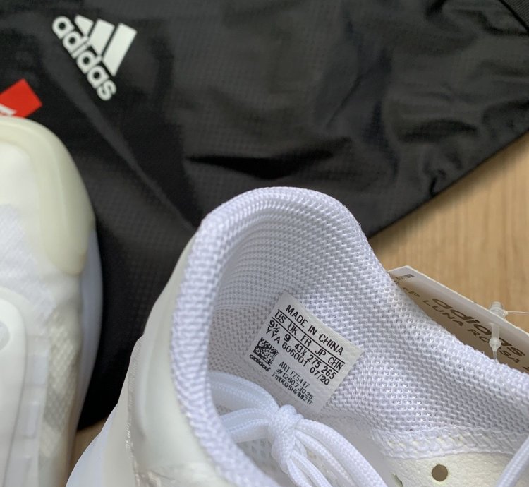 Adidas Prada Luna Rossa White Low Top Sneakers